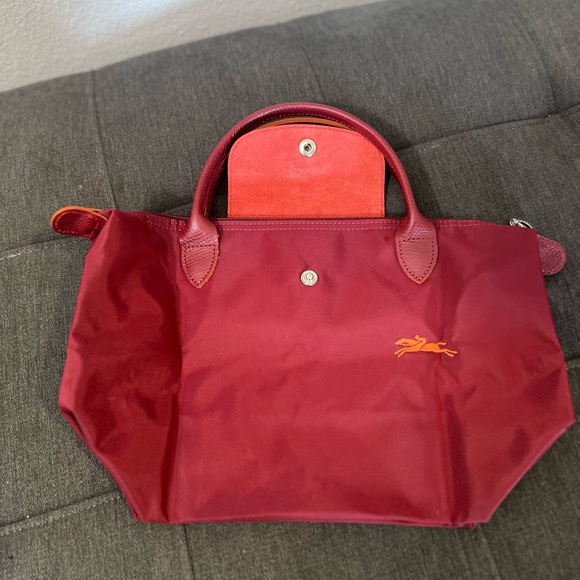 Longchamp le pliage club tote -Red Garnet - Picture 8 of 10